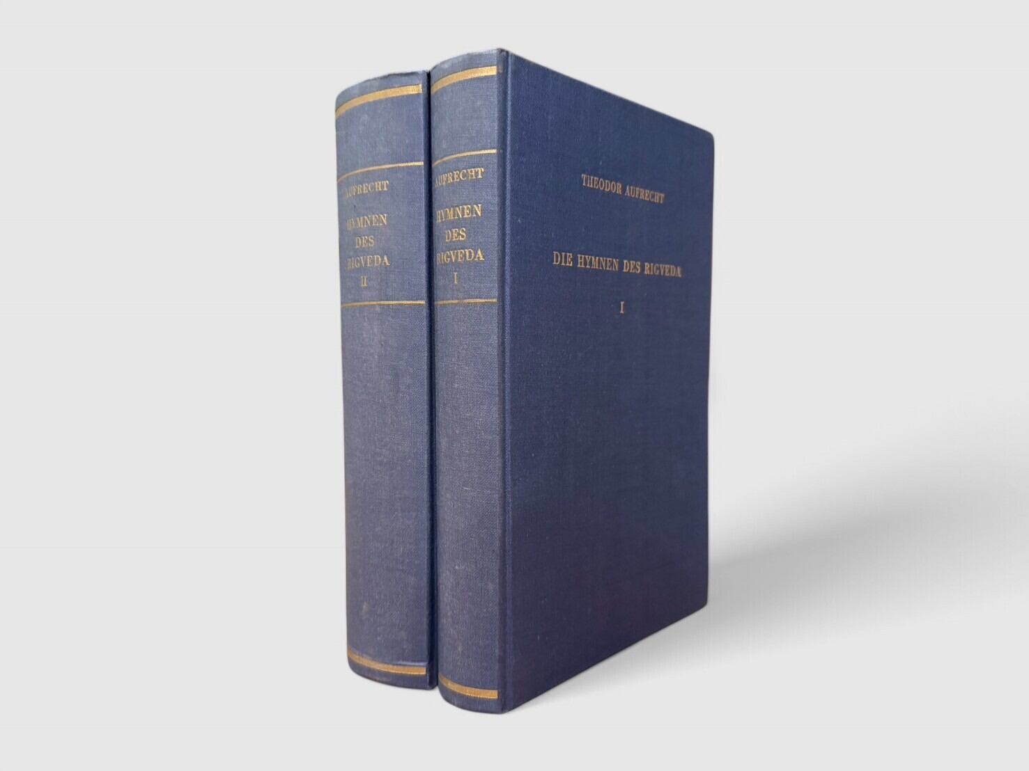 【SG134】Die Hymnen Des Rigveda complete set in 2 volunes (1968) / Theodor Aufrecht