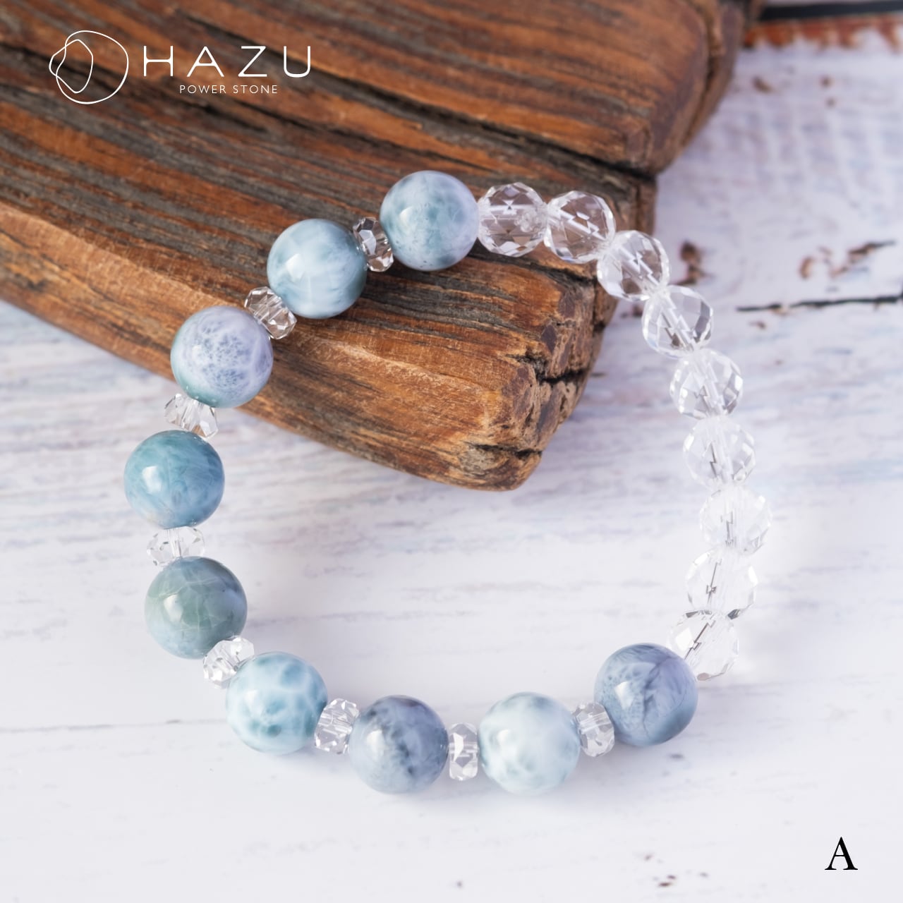 選べるパープルラリマー（10mm）［パープルラリマー／水晶