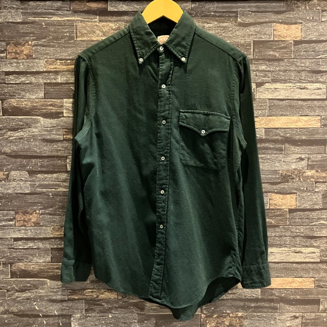 BROOKS BROTHERS 6BUTTON WOOL/COTTON B.D SHIRT 1980'S OLD