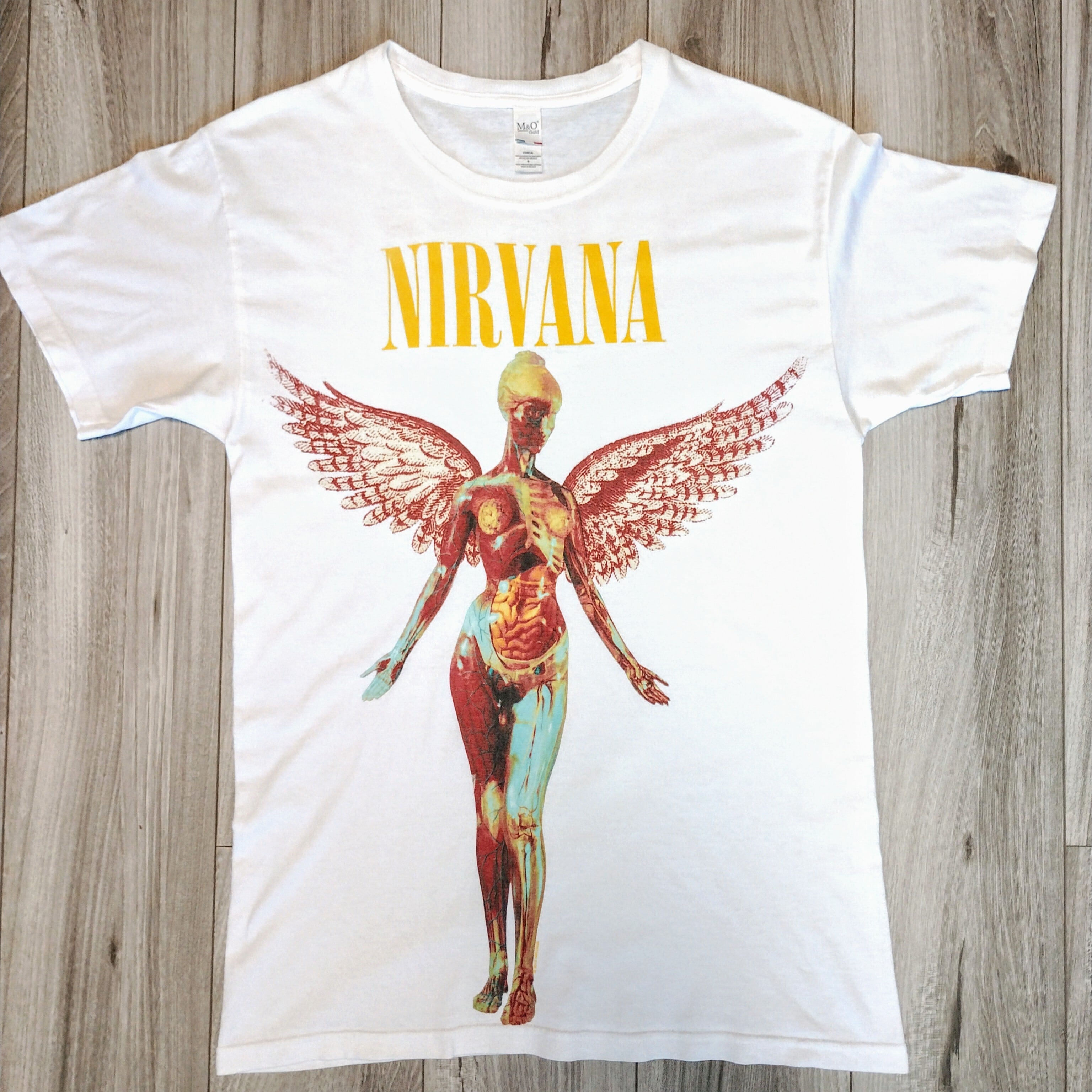 美品 Sサイズ NIRVANA IN UTERO M＆O Gold | eQisu online store