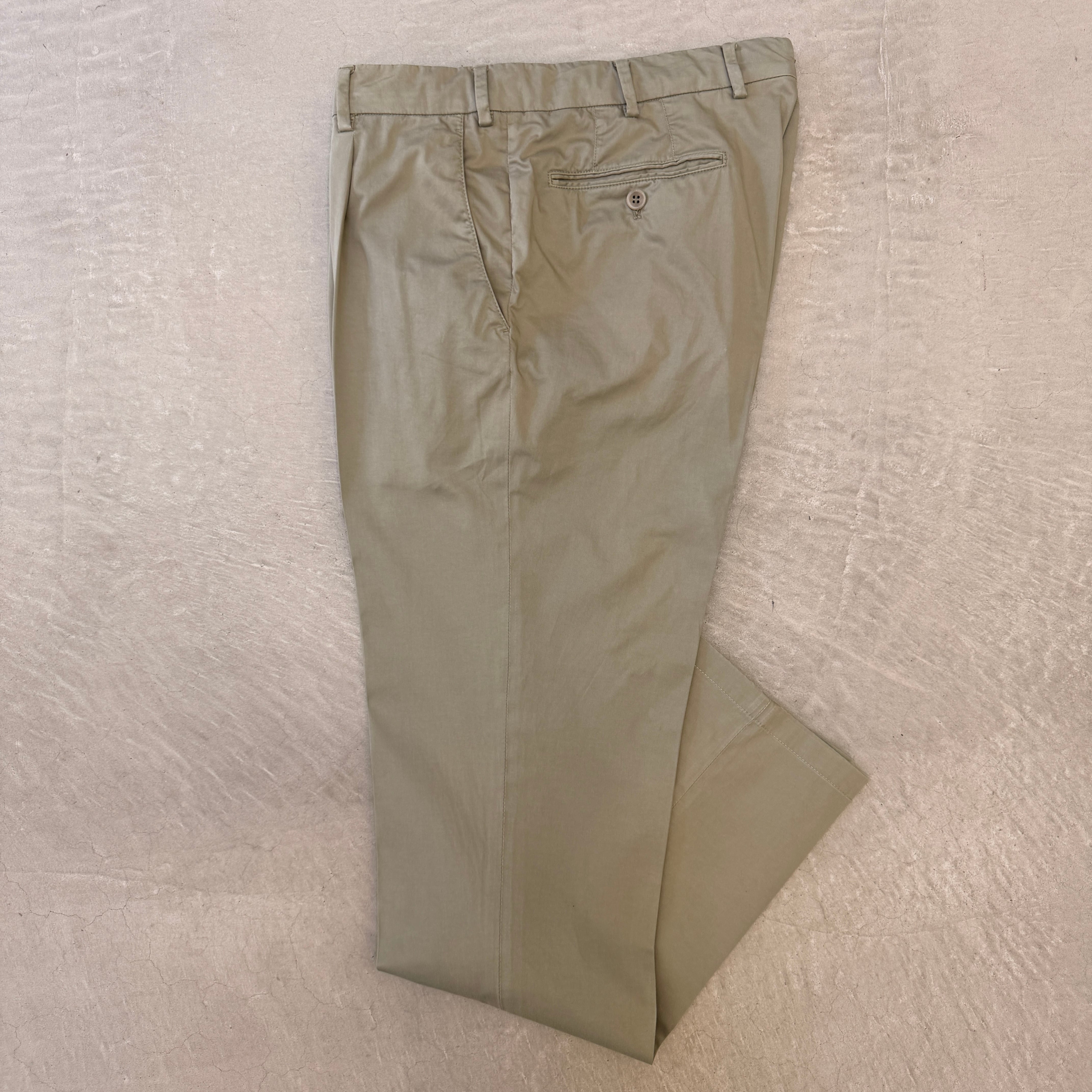 Loro Piana Cotton pants khaki 48 | ASSET VINTAGE アセットヴィンテージ