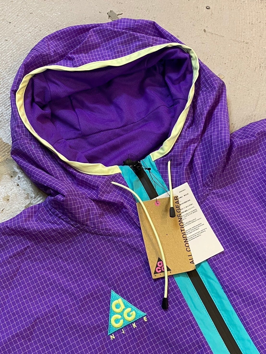 NIKE ACG WOVEN HOOD ANORAK JACKET 新品未使用品 | vintage NIKE ACG WOVEN HOOD ANORAK JACKET 新品未使用品 | vintage