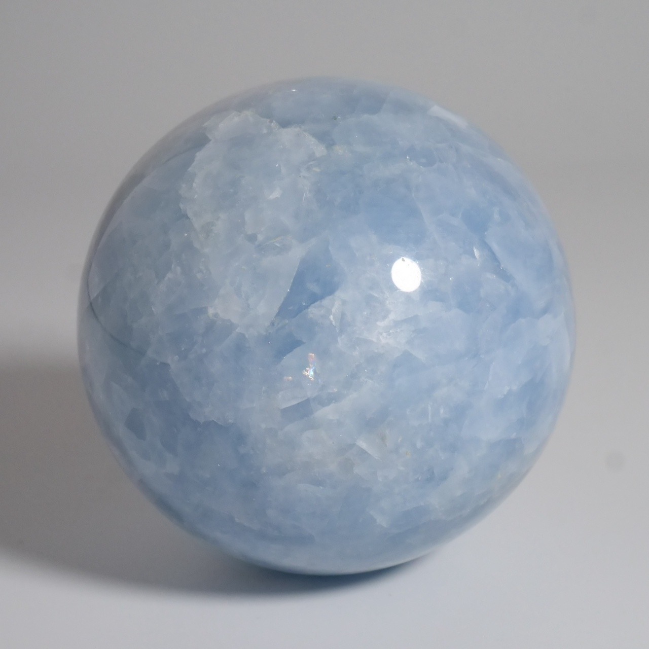カルサイト /  ブルー  / スフィア【φ6.1cm】