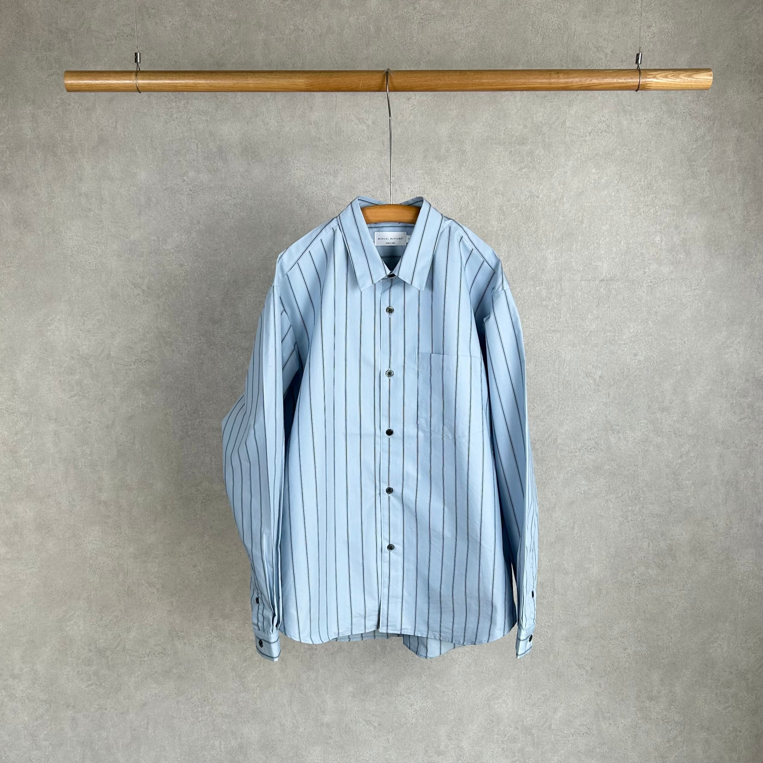 大正時代 貿易関連のマニュアル 仕様書 稀品 26SS》【MANUAL ALPHABET】THIN ICE TC WIDE RC SHIRTS マニュアル