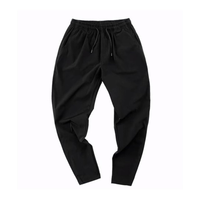 Stretch jogger pants 9/4 length