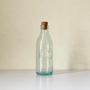 ABSOLUTELY PURE MILK Glass bottle Made in ITALY L991