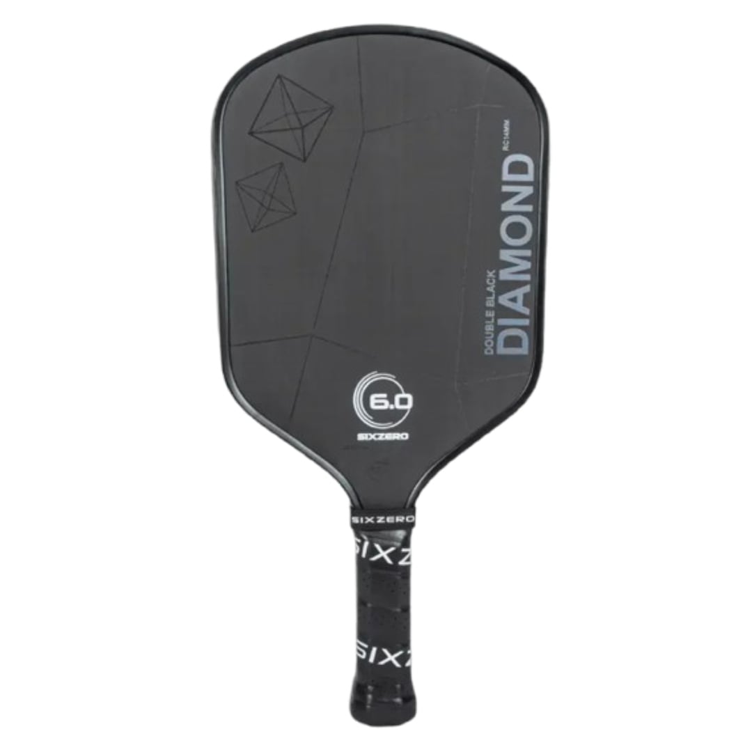 Black SIXZERO BLACK OPAL 6.0 ピックルボールパドル Opal Pickleball