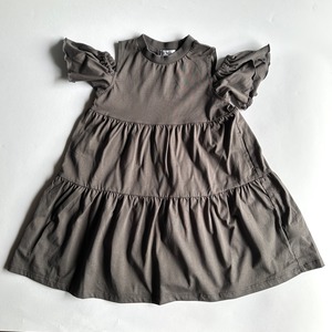 NeWo Smile Off Shoulder Dress【100cm】Charcoal