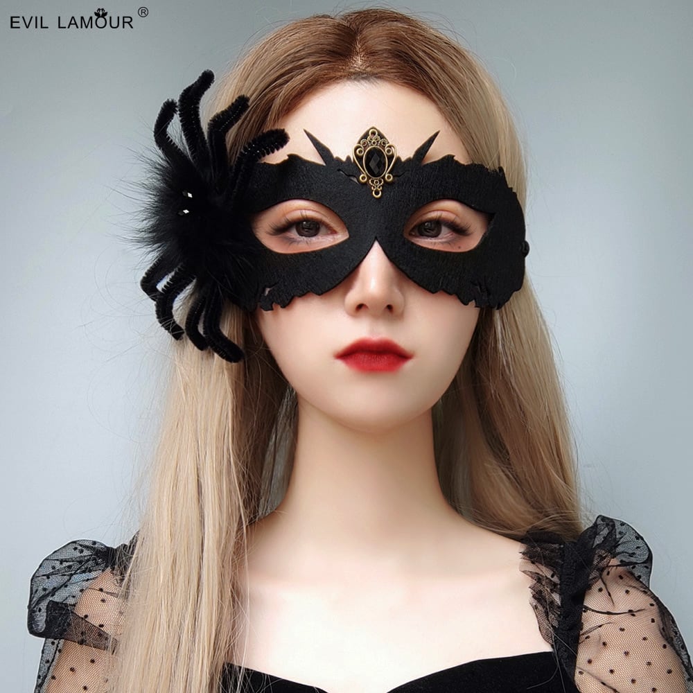 仮面 マスク ハロウィン コスプレ プロム 衣装 ブラック
