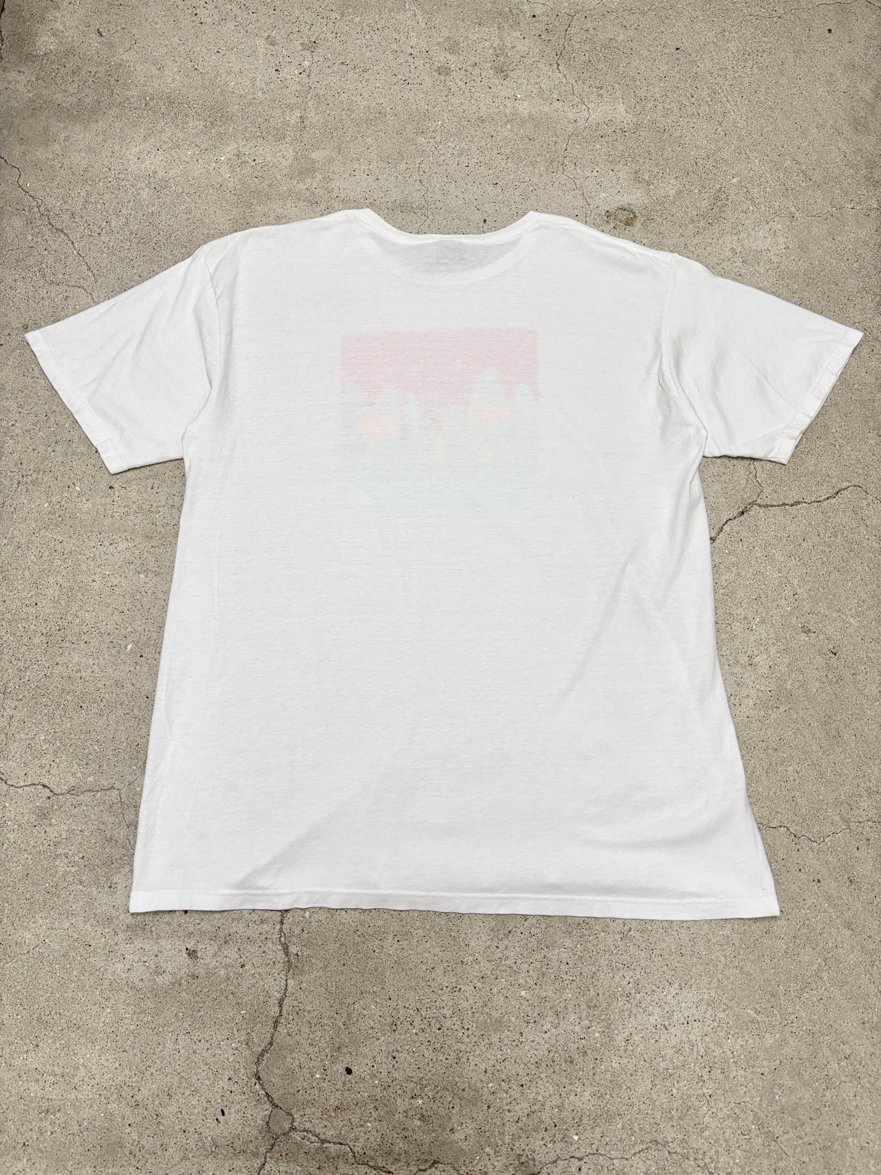 10s STUSSY⁄Surf “SURF PRINT”stussy プリント Tシャツ BLACK M STU 