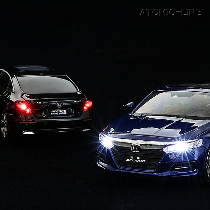 HONDA アコード CV3 1/32 ミニカー 全3色 ライト点灯 エンジンサウンド