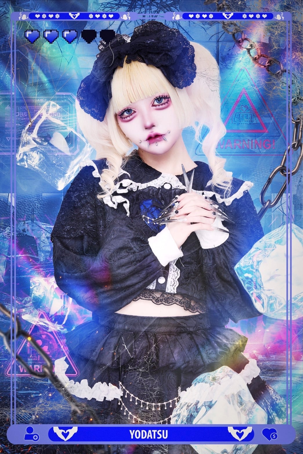 W184 マクロスF 歌姫 シェリル コスプレウィッグ ＋ウイッグネット