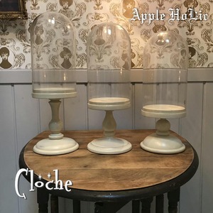 ウッドベースのガラスドーム【Croche Tall・クロッシュ トール】グローヴ ドゥ マリエ