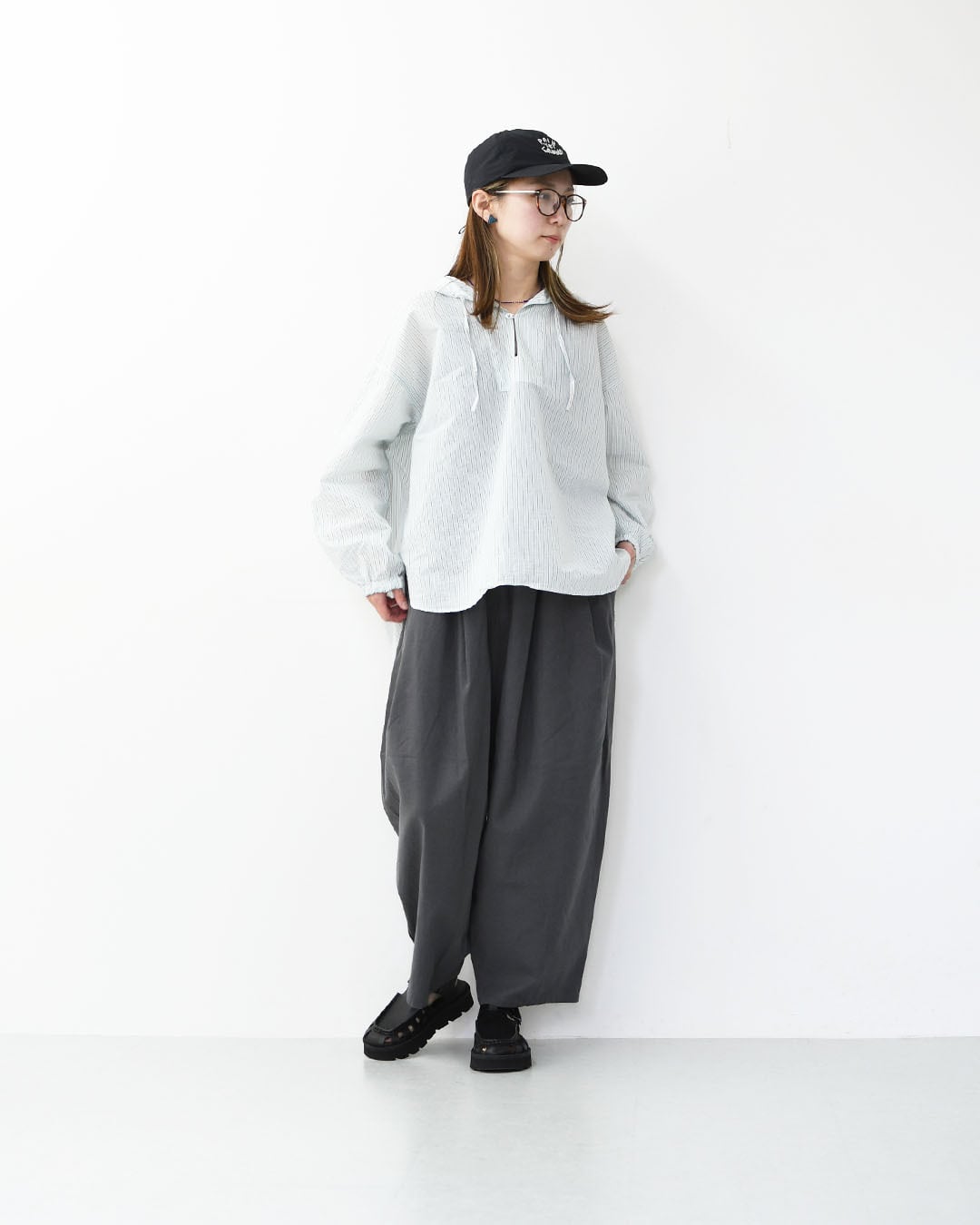 MidiUmi [ミディウミ] C/L wide easy tapered PT [1-760103] C/L