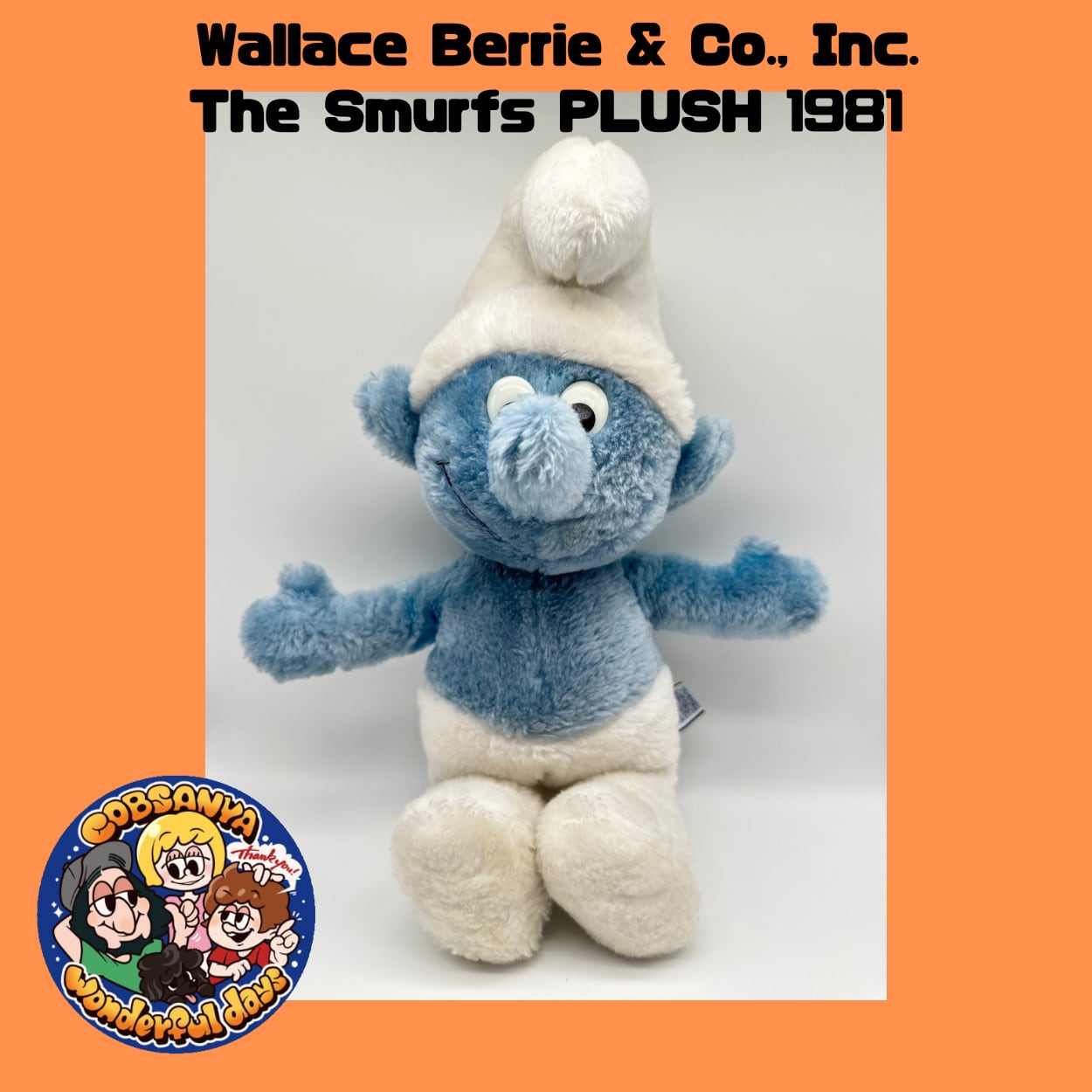 Wallace Berrie & Co., Inc. The Smurfs 1981
