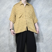 wide silhouette rayon shirt