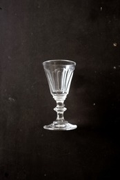 19世紀 フランス 透明の不自由 物憂いクリスタルグラスh アンティーク