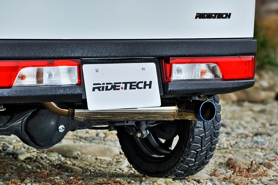 RIDE＋TECH エブリイDA17用UPSTYLEマフラー　チタンテール エブリイDA17用UPSTYLEマフラー チタンテール | RIDE+TECH