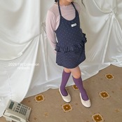 韓国子供服 / ninibello / Bibi Eyelet Halter Top  / トップ *XS~XXL*