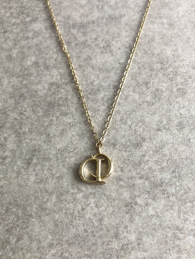Christian Dior クリスチャン ディオール ネックレス ゴールド CDロゴ vintage ヴィンテージ オールド cdhu6c