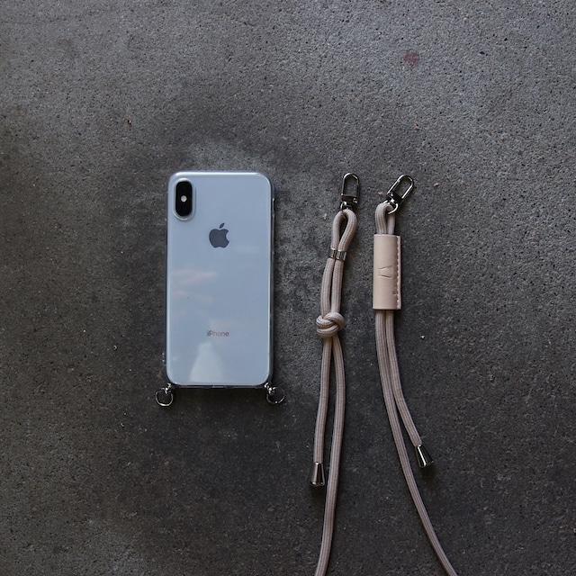 strap phone case / beige