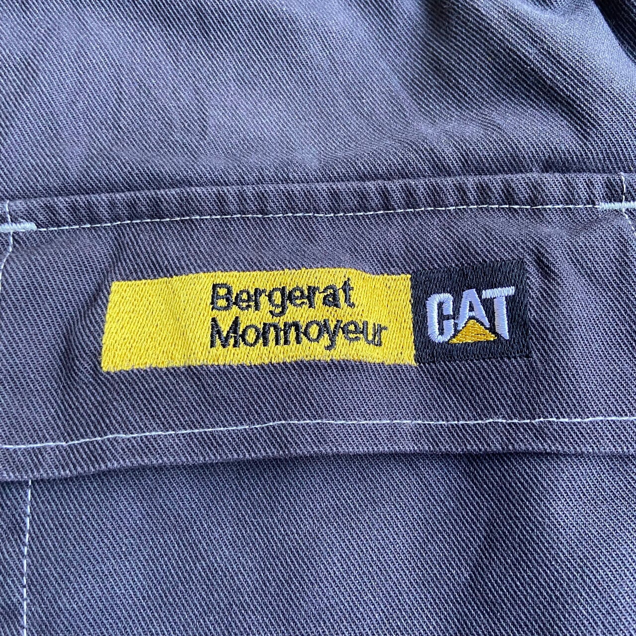 80s〜　CAT キャタピラー　peterbilt トラック　刺繍　ジャケット