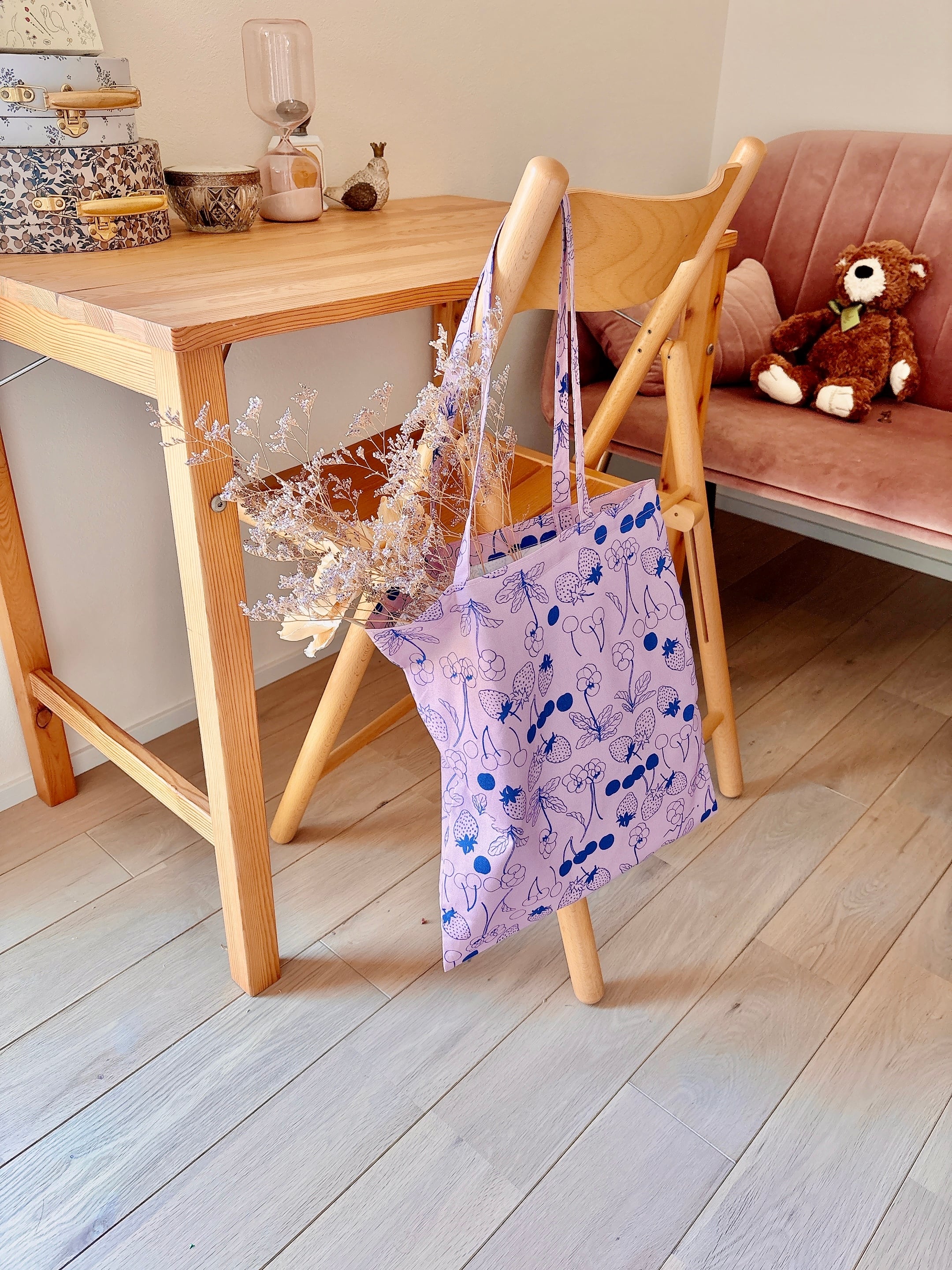 tote bag《ちいさな宝石たち》