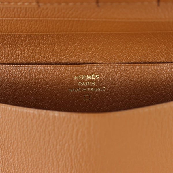 New HERMES エルメス MC2フレミング アリゲーター マット ゴールド