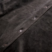 brown velour shirt