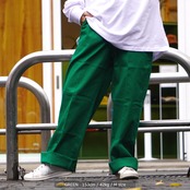 \SALE/◆ストレッチツイル カラーワイドパンツ◆ ku-53201