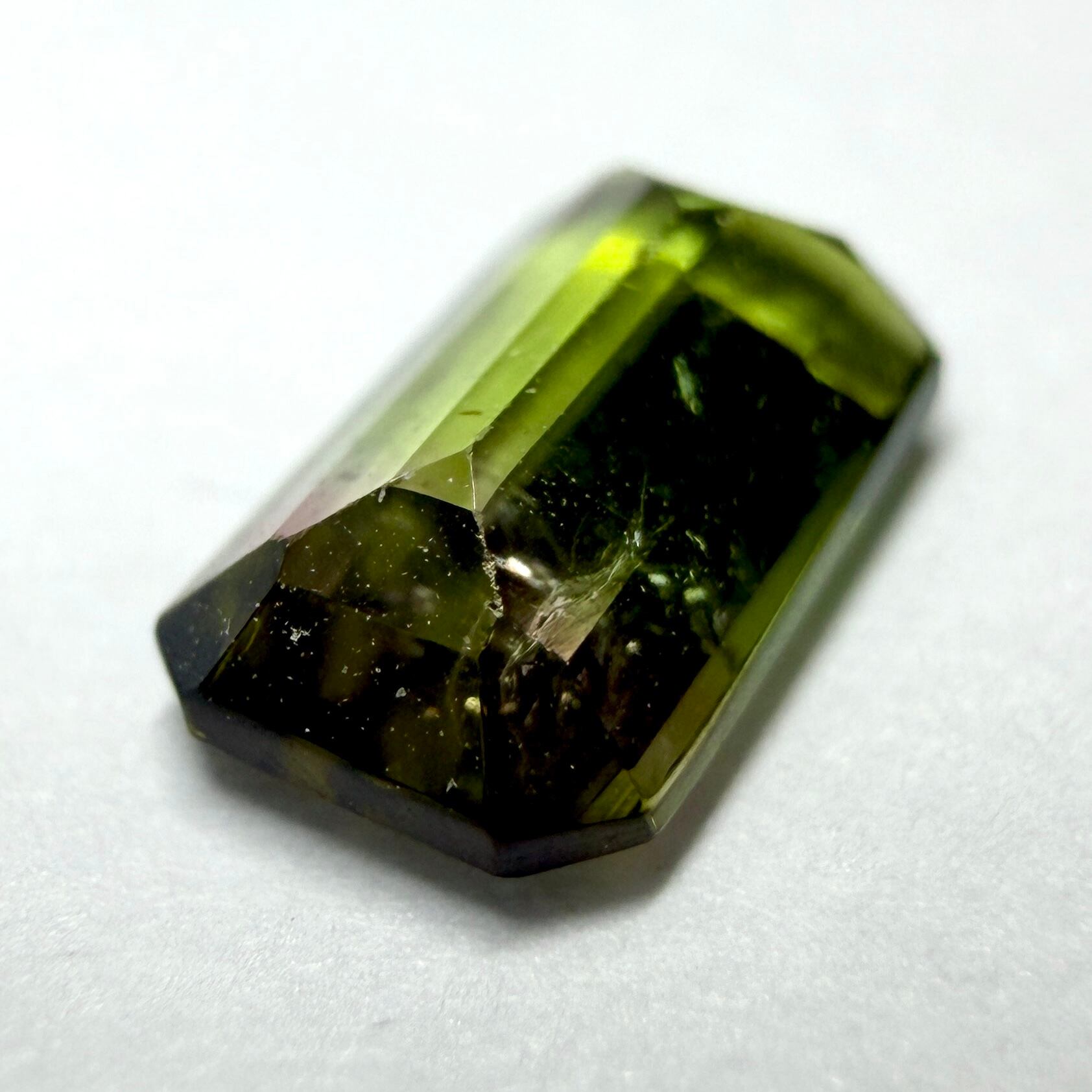 A594 天然バイカラートルマリン 0.795ct | Petal Gem