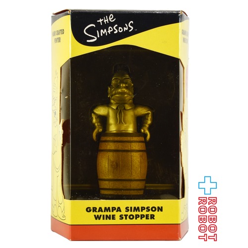 ザ・シンプソンズ エイブラハム・シンプソン グランパ ワインストッパー 2000 箱入