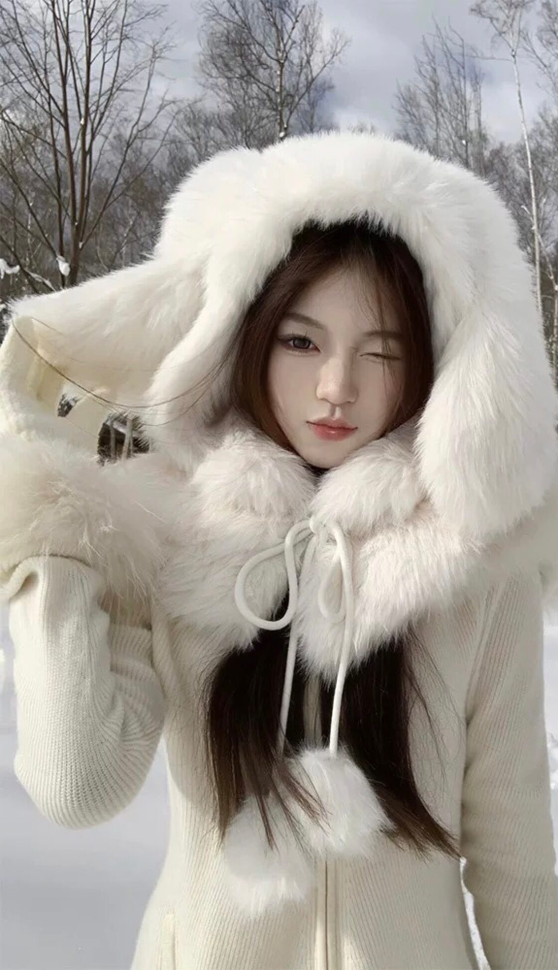 ❣️めちゃ可愛い❣️ラビットファーボレロ ボレロ,ファー,ラビット 