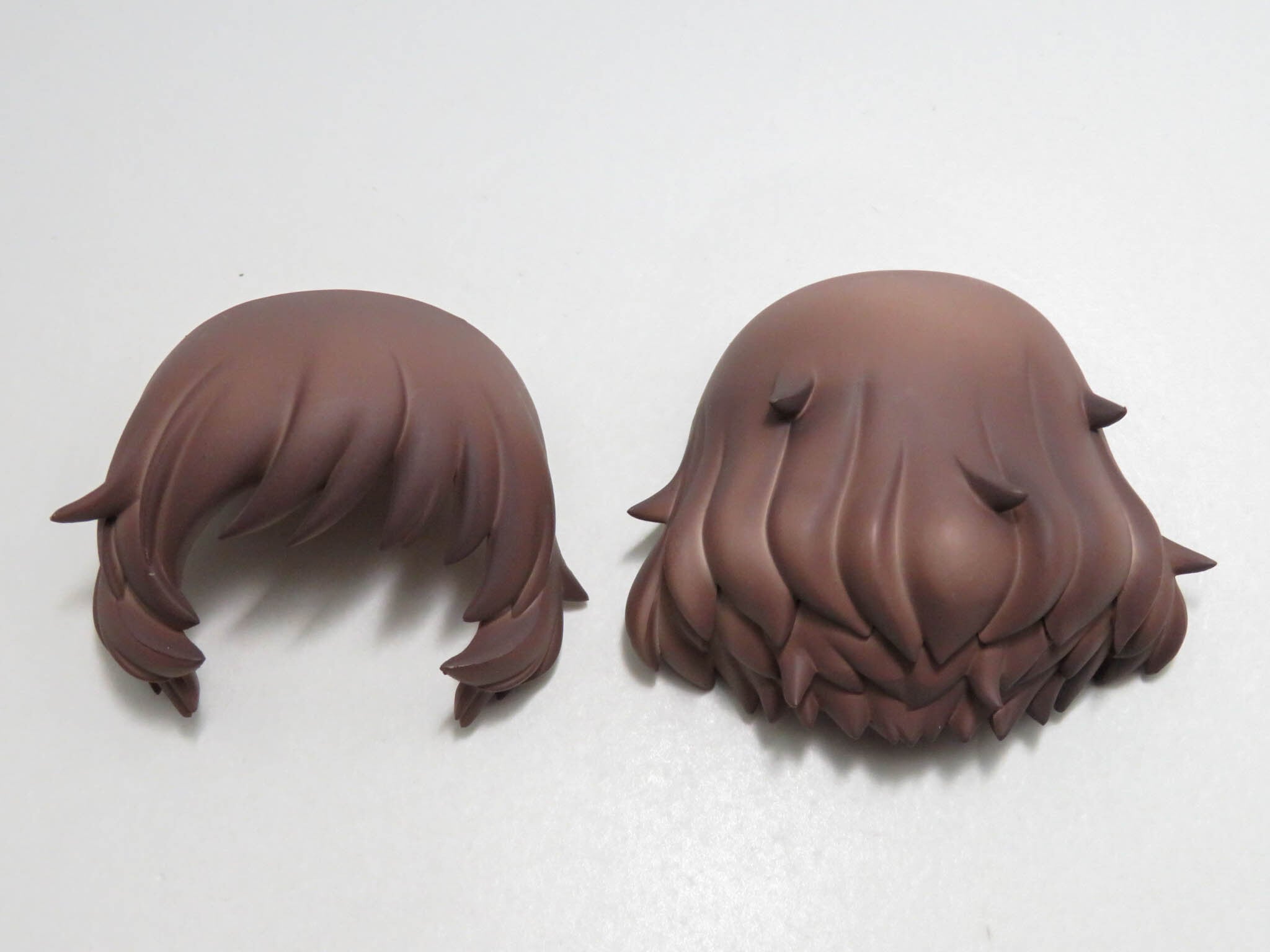 再入荷(A−ランク)【412】 秋山優花里 髪パーツ セミロング ねんどろいど