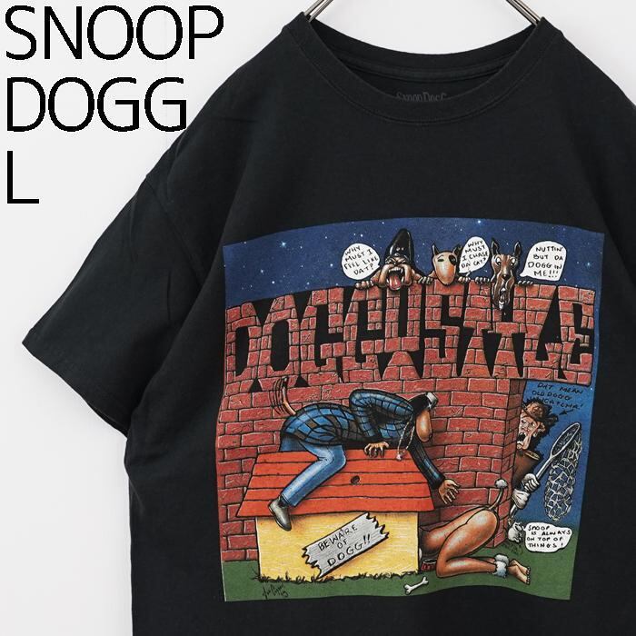 DOMREBEL SNOOP DOGプリントTシャツ サイズL