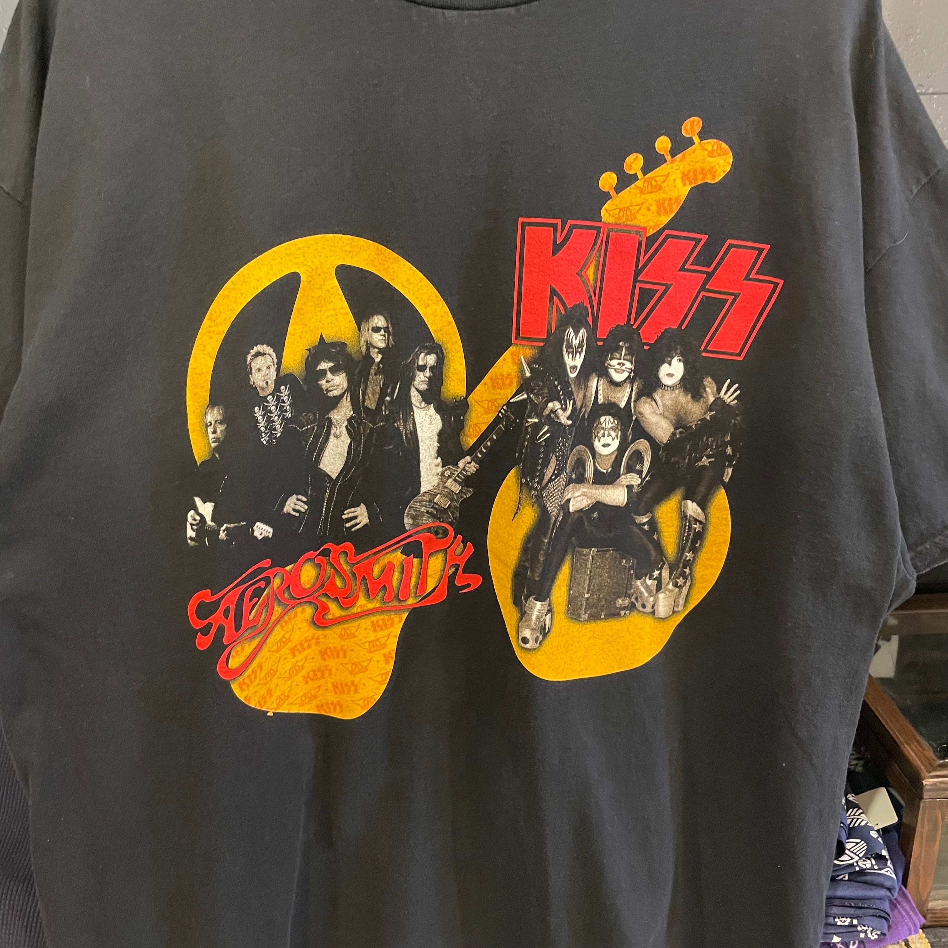 00s Aerosmith KISS T-Shirt USA製 | VOSTOK