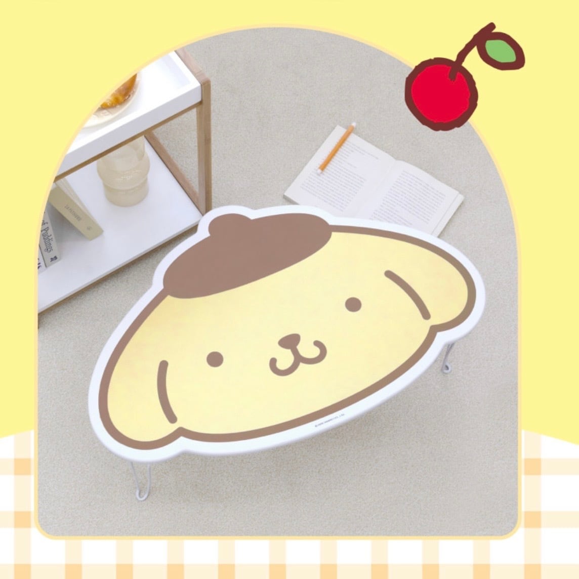 韓国数量限定 公式】pompompurin holding table / ポムポムプリン