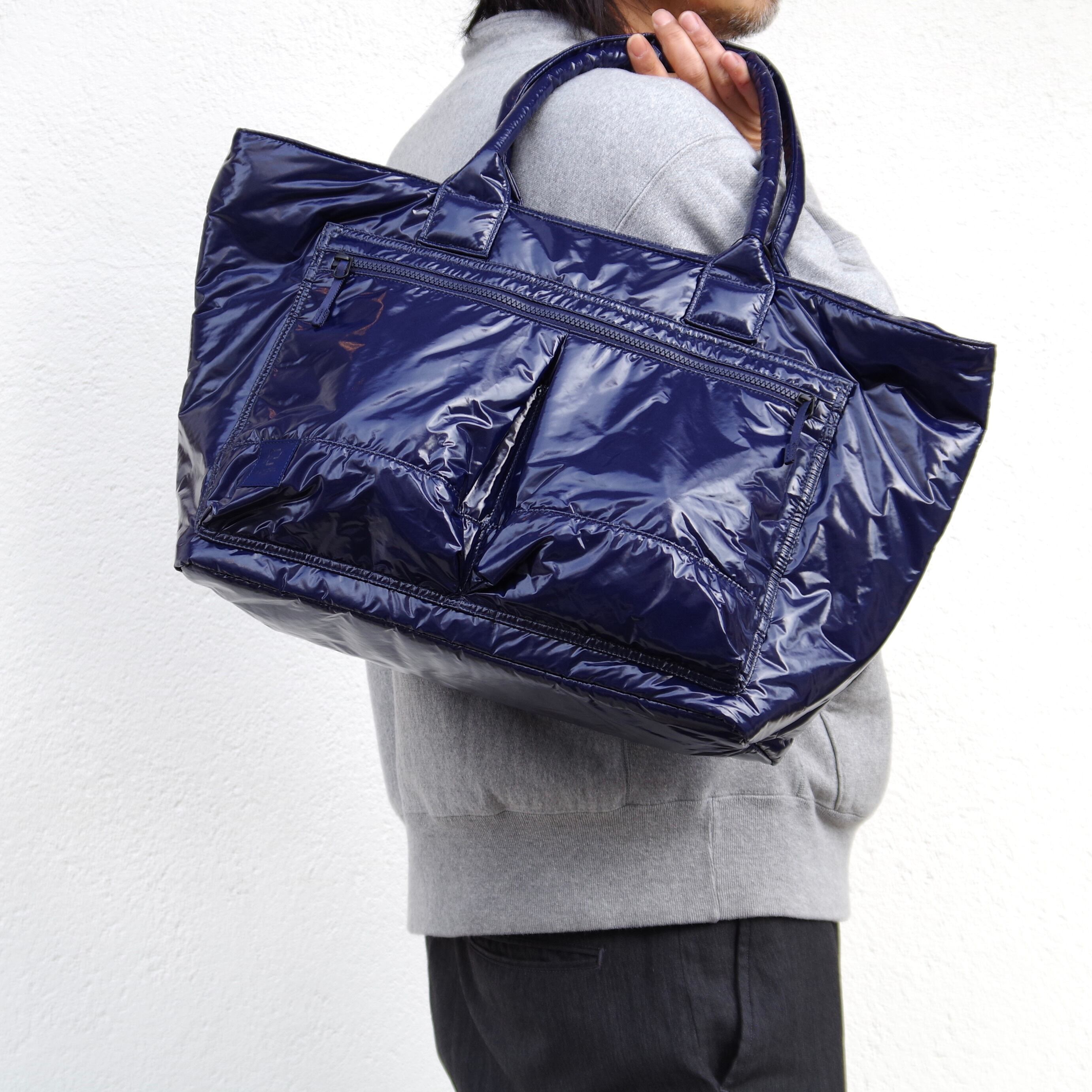 RAMIDUS MIRAGE NAVY TOTE BAG(XL)