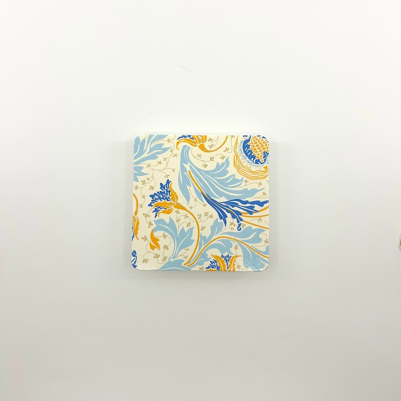 【デザインペーパーコースター】Blue flower