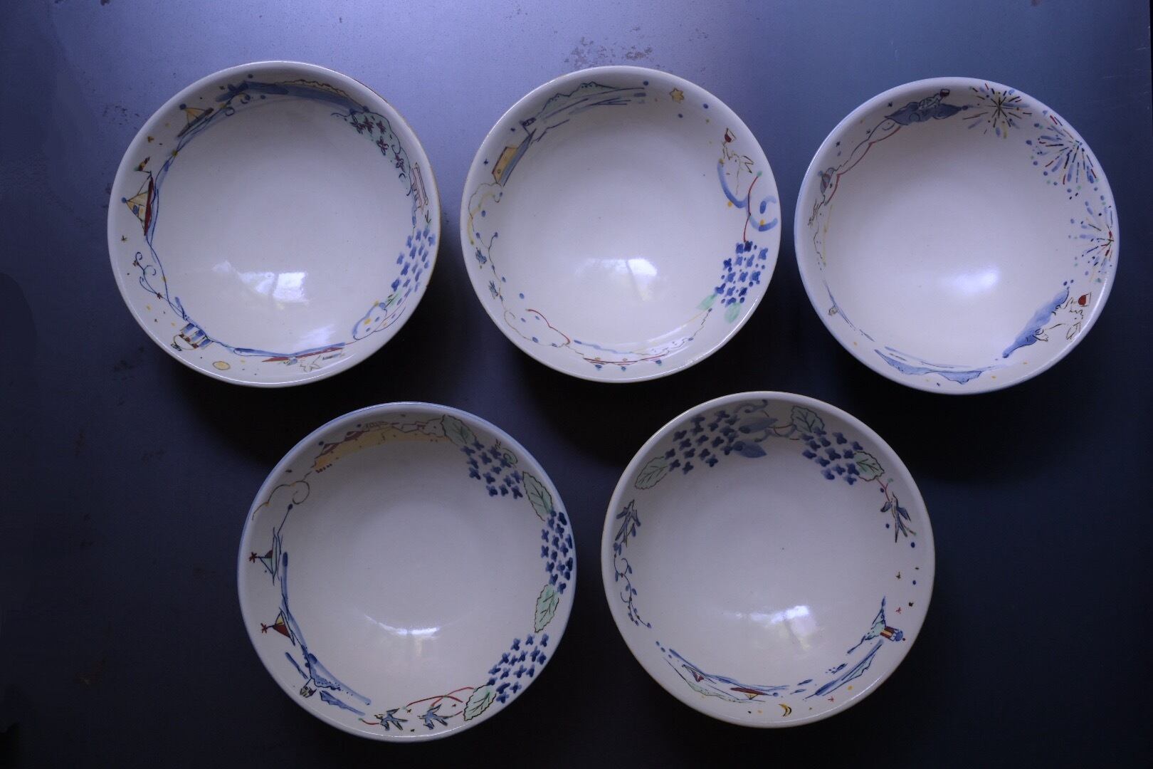 矢島操 イロエ絵がわり浅鉢 | 鎌倉倶楽部 茶寮