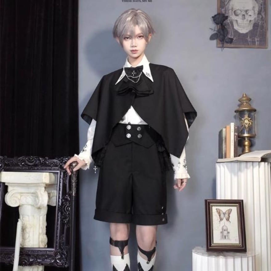 ご予約商品 王子系 皇子系ロリィタ 少年装 CastleToo ハーフパンツ