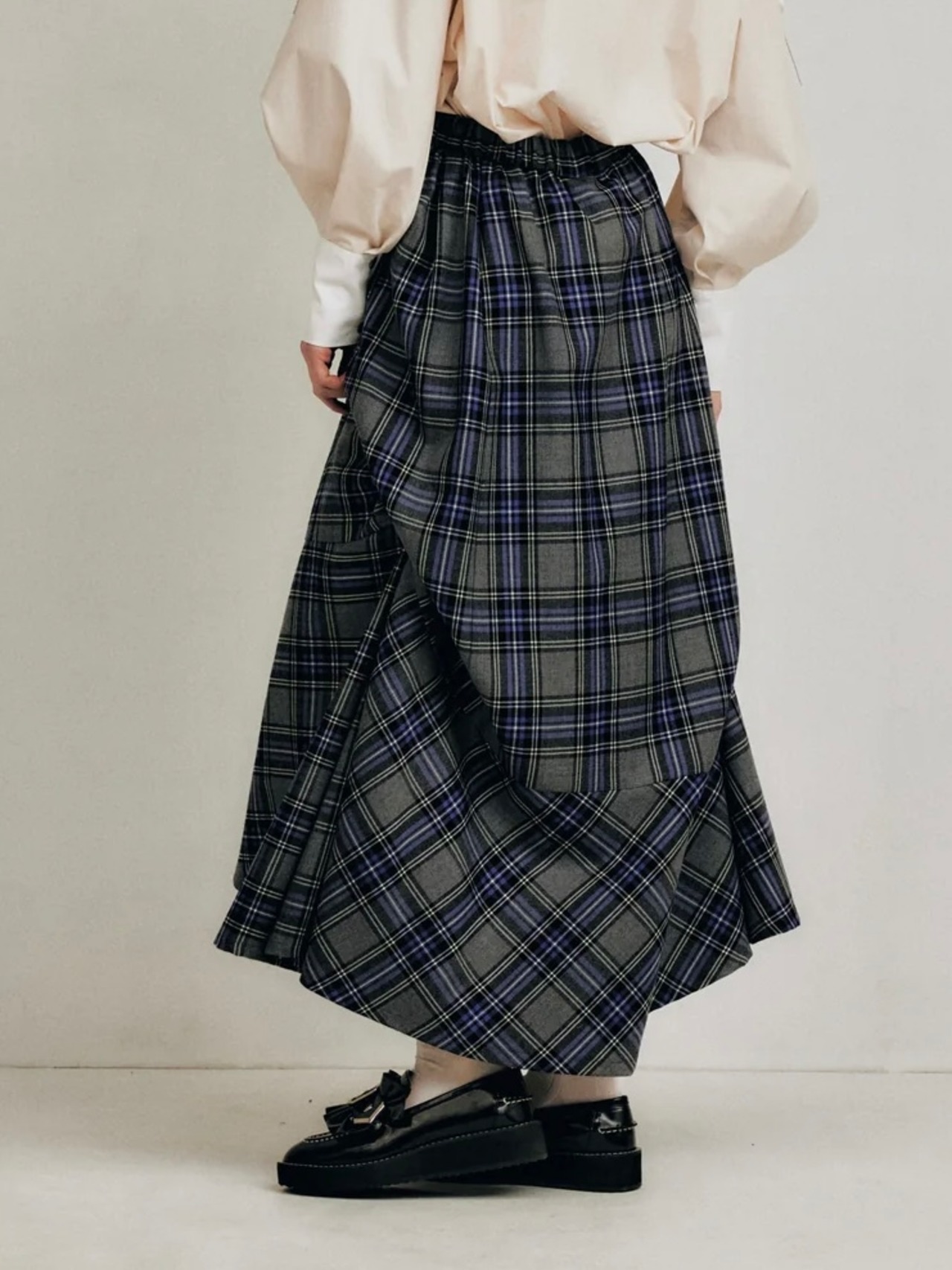 【25AW】HOUGA ホウガ /   wisteria skirt / スカート - 7