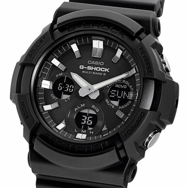 即納】CASIO カシオ G-SHOCK ジーショック 電波ソーラー GAW-100B-1A