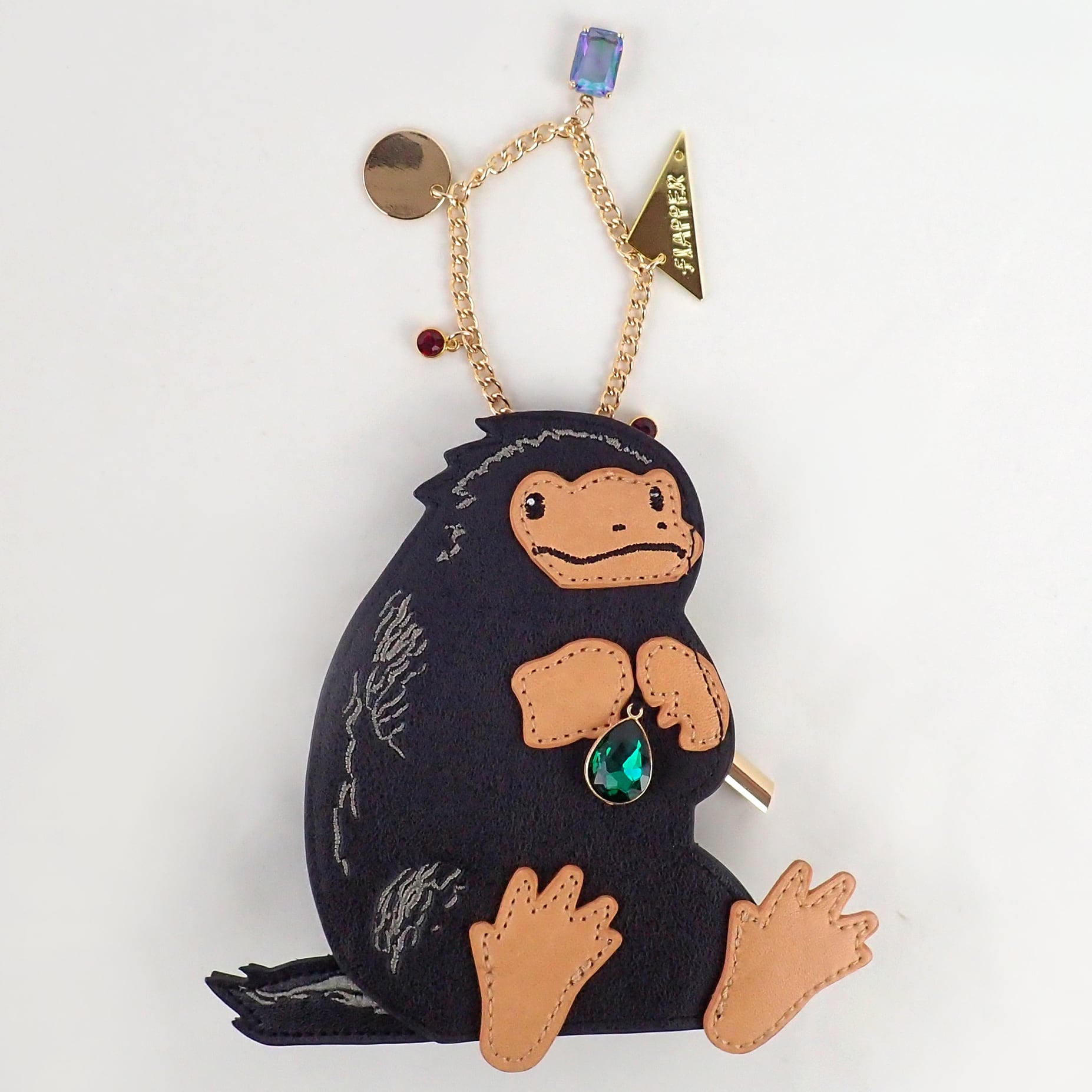 F238056-15_FANTASTIC BEASTS×Flapperニフラーダイカットポーチ