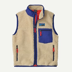 patagonia　K's RETRO-X VEST  Dark Natural キッズ・レトロX・ベスト