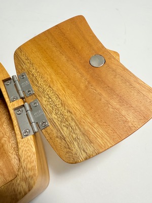 クスノキ　くりぬきミニタイプ　UROKODO餌箱　落とし込み、ヘチ釣り、前打ち用餌箱