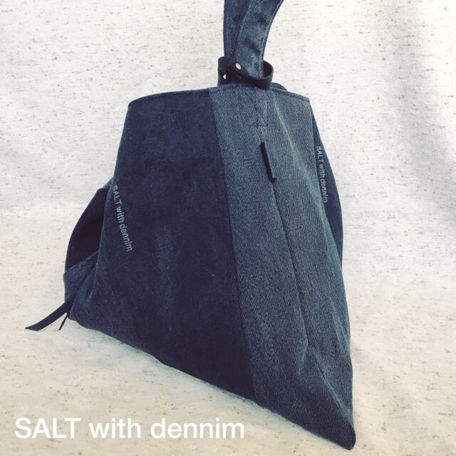 BlackDenimトライアングルバッグ No.1577