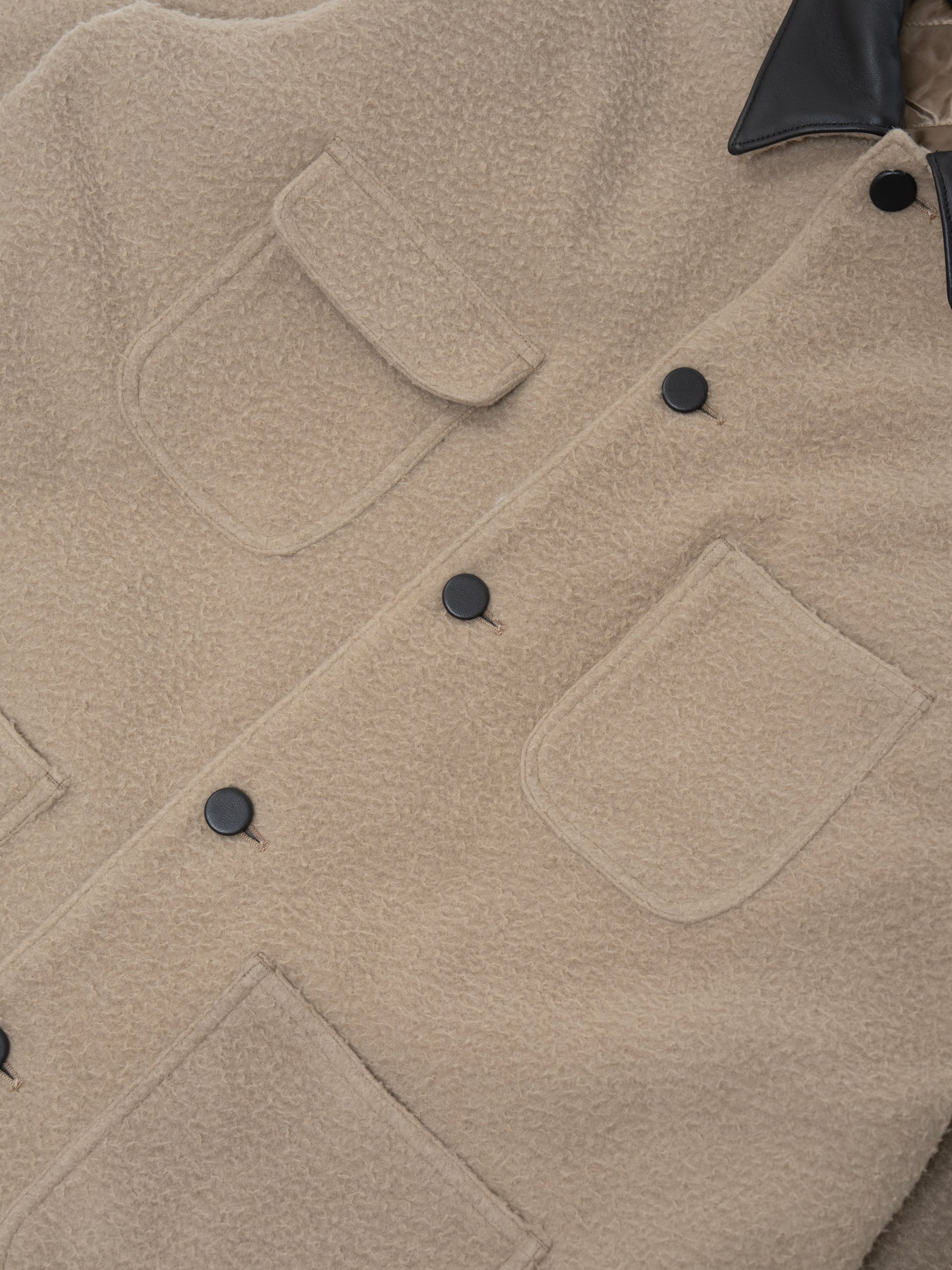 Casentino Over Half Coat (beige) | OVY