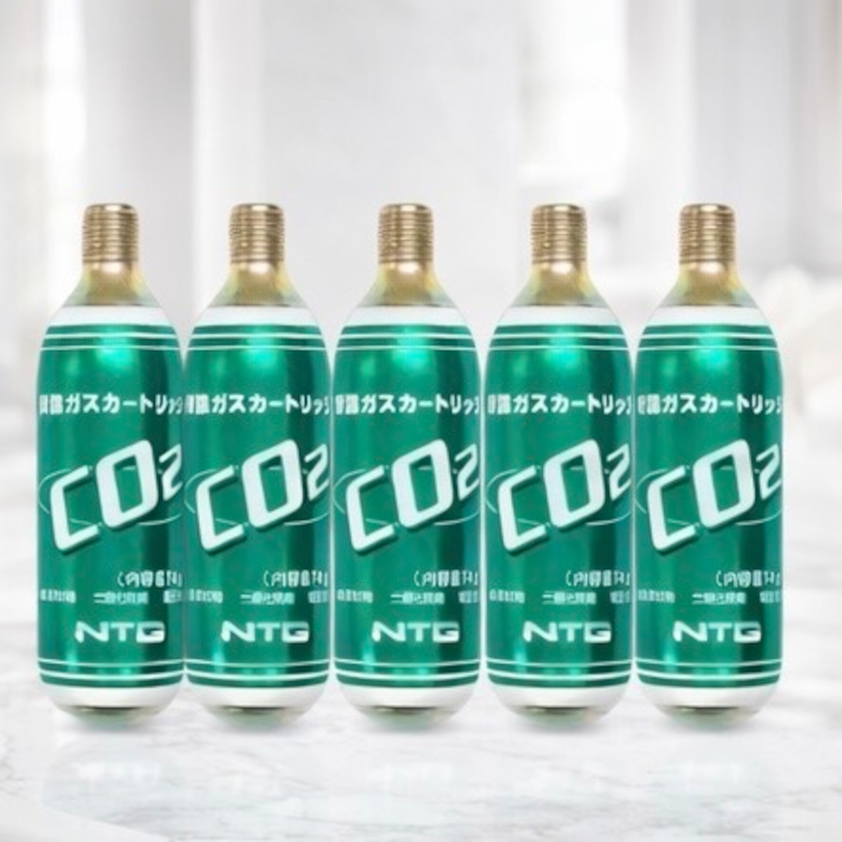 炭酸ガスカートリッジ（74g×5本入） | LOUVREDO