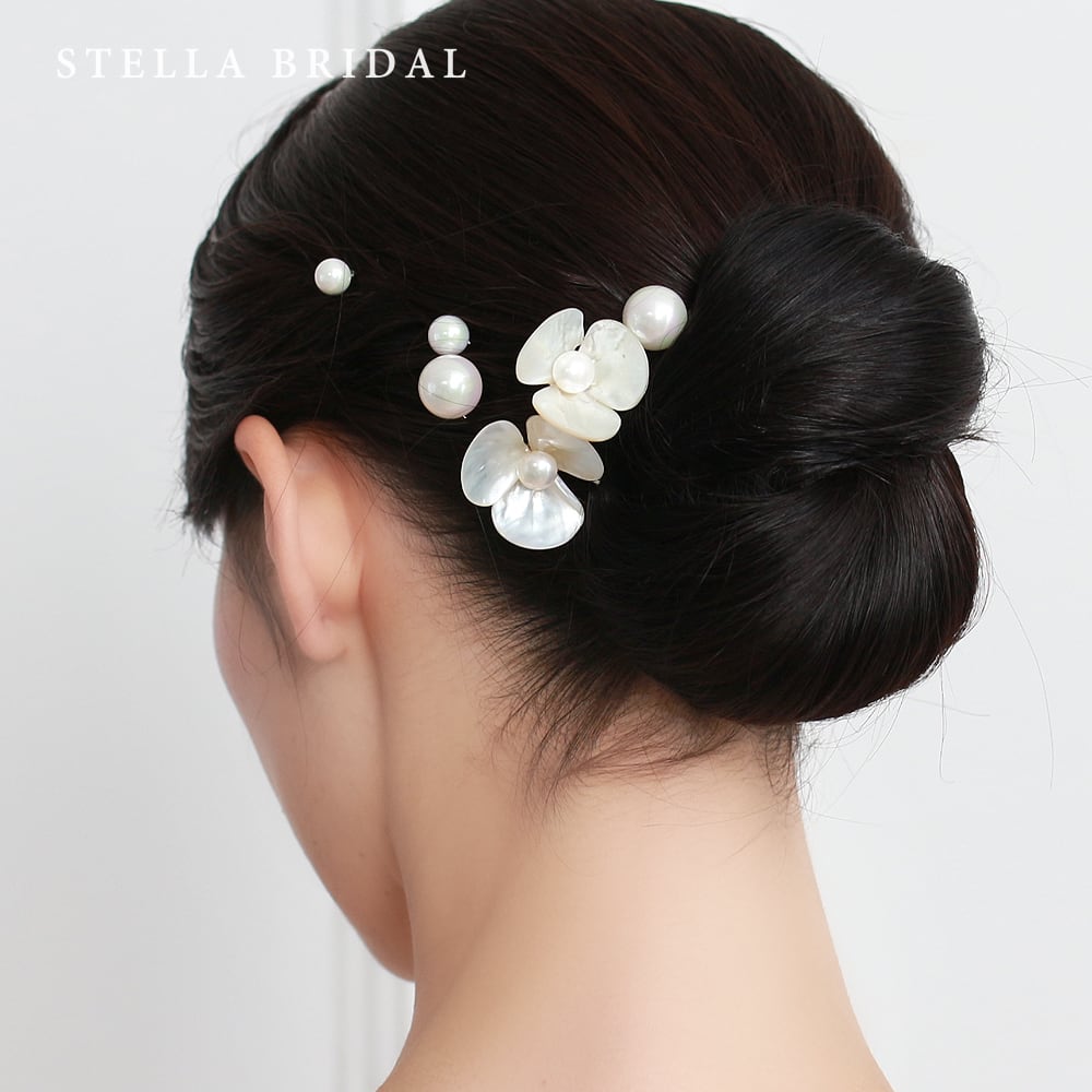 STELLA BRIDAL　ヘアアクセサリー 受注生産品】スワロフスキー＆オーストリアンクリスタルのウェディング
